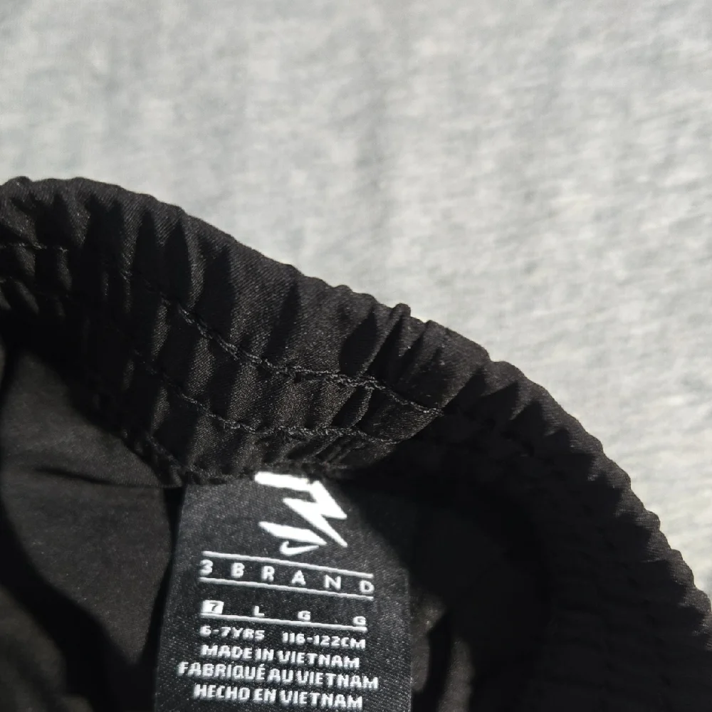 Nike Gray Logo T-Shirt with Black Athletic Shorts - Picture 7 of 9